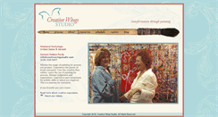 Desktop Screenshot of creativewingsstudio.com